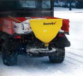 ON SALE New SnowEx SR 210 Model, Tailgate Steel frame, Poly Hopper Spreader, Tailgate